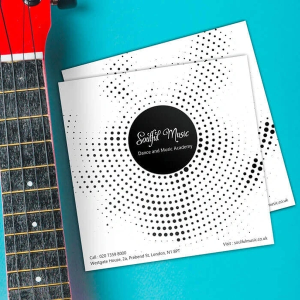 Square Uncoated Flyer