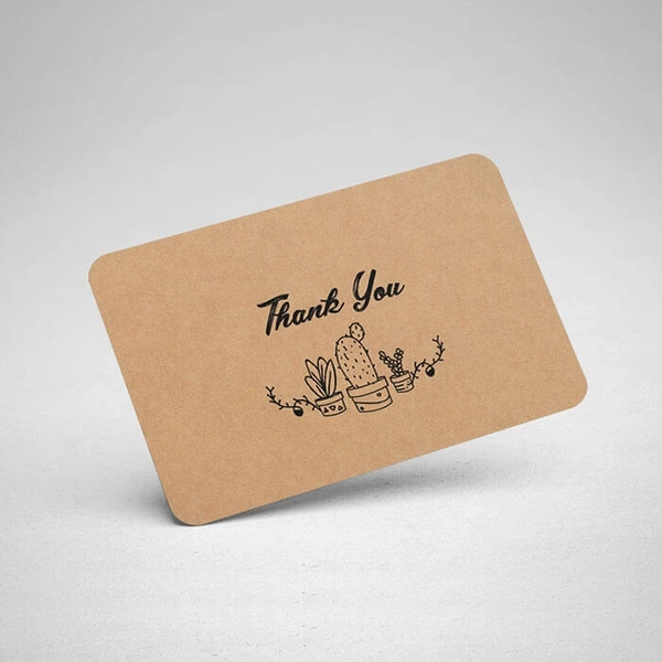 Kraft Business Card